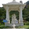 Jaipur, Birla Lakshmi Narayan Tapınağı'nda Shiva heykeli.