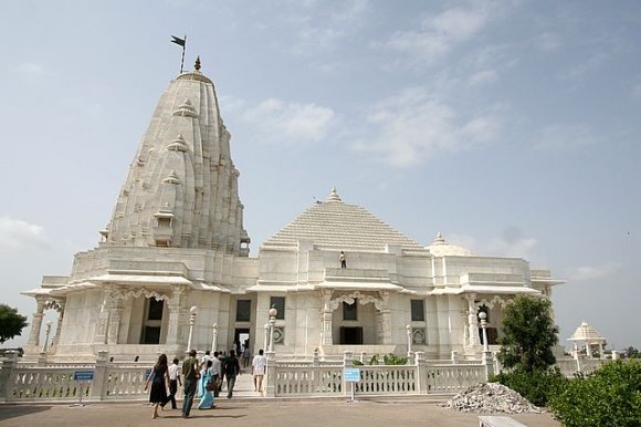 Jaipur, Birla Lakshmi Narayan Tapınağı.