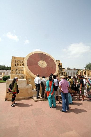 Jaipur, Jantar Mantar Gözlemevi'ndeki bir alet.