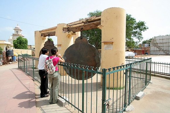 Jaipur, Jantar Mantar Gözlemevi'ndeki bir alet: Yantra Raj.