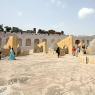 Jaipur, Jantar Mantar Gözlemevi'nde burçlara ait yapıların yer aldığı bölüm.