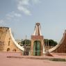 Jaipur, Jantar Mantar Gözlemevi'ndeki güneş saati.