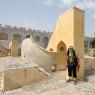Jaipur, Jantar Mantar Gözlemevi'nde yay burcuna ait yapı.