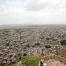 Nahargarh Kalesi'nden Jaipur şehrinin görüntüsü.