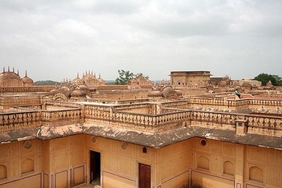 Jaipur, Nahargarh Kalesi'nin içi.