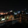 Pushkar, Gece balkonumuzdan Pushkar görüntüsü.