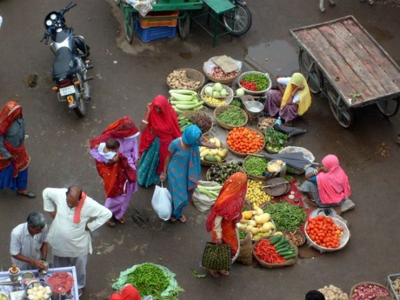 Pushkar sokakları.