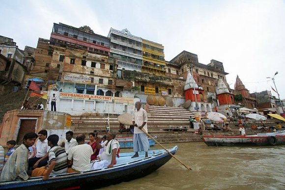 Varanasi - Ganj Nehri, Ahılyabai Ghat.