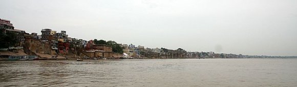 Varanasi - Ganj Nehri, panoramik