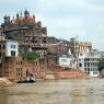 Varanasi - Ganj Nehri'nde bir ghat