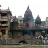 Varanasi - Ganj Nehri, ölü yakılan Manikarnika Ghat.