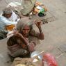 Varanasi - Sokaktaki kadın.