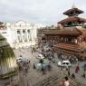 Katmandu - Durbar Square, Trailokya Mohan Narayan Tapınağı.