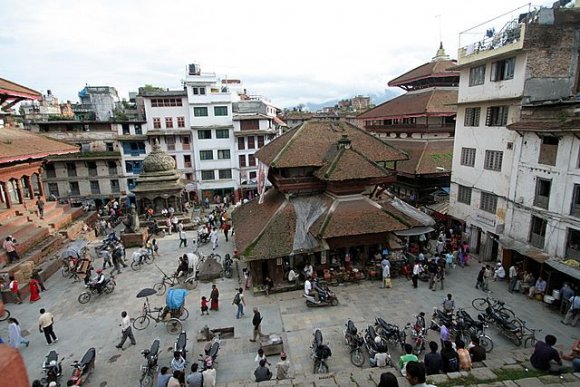 Katmandu - Durbar Square, Lakshmi Narayan Tapınağı.