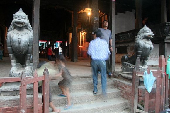 Katmandu - Durbar Square, Kasthamandap.