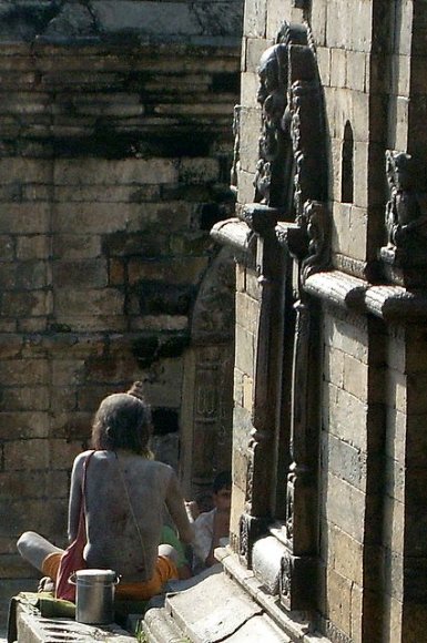 Katmandu - Pashupatinath, Sadhu (Hint Fakiri)