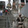 Katmandu - Swayambhunath Maymun Tapınağı