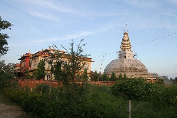 Lumbini - Budist tapınağı