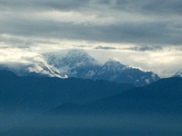 Nepal - Nagarkot, Himalayalar.