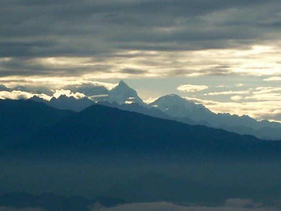 Nepal - Nagarkot, Himalayalar.