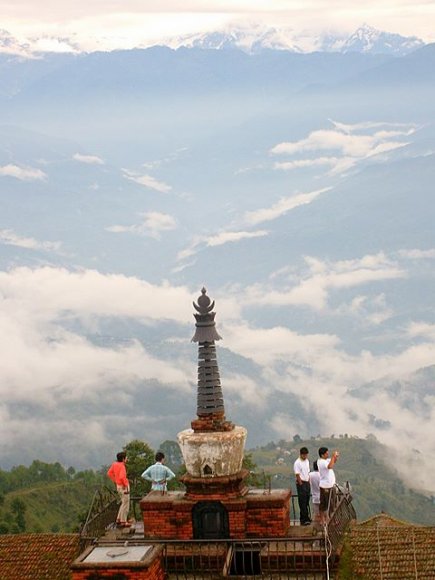 Nepal - Nagarkot, Himalayalar.