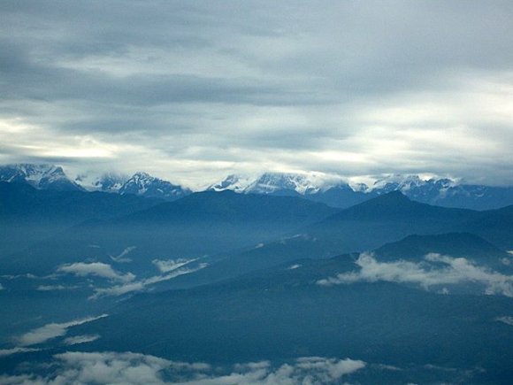 Nepal - Nagarkot, Himalayalar.