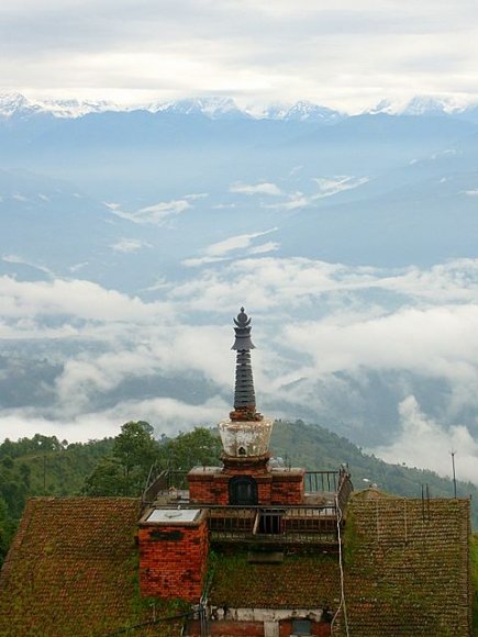 Nepal - Nagarkot, Himalayalar.