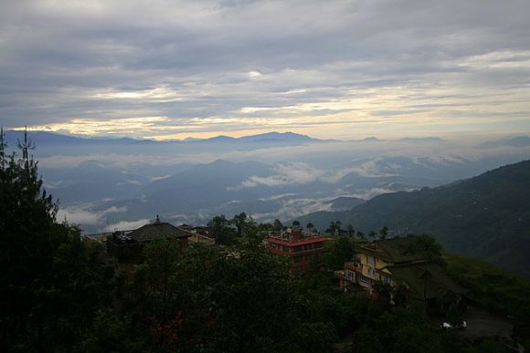 Nepal - Nagarkot, Himalayalar.