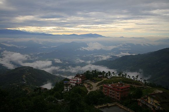 Nepal - Nagarkot, Himalayalar.