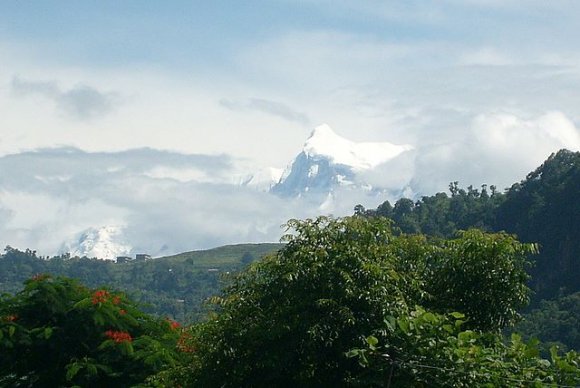 Pokhara - Annapurna Dağları.