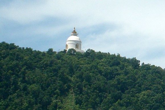 Pokhara - World Peace Stupa (Dünya Barış Stupası)