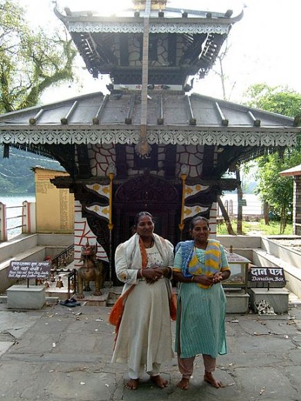 Pokhara - Hindu Varahi Mandir tapınağı