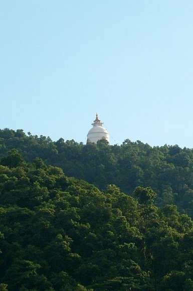 Pokhara - World Peace Stupa (Dünya Barış Stupası)