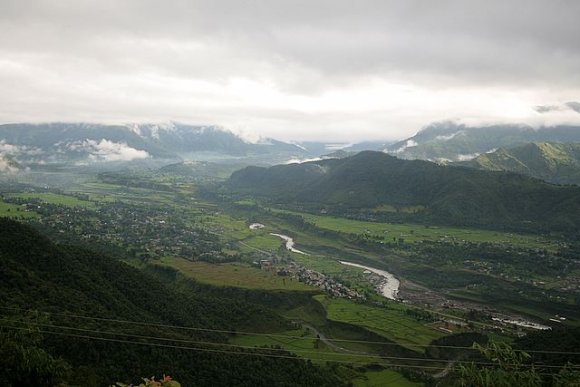 Pokhara - Sarangkot'tan görünmeyen Annapurna Dağları :)