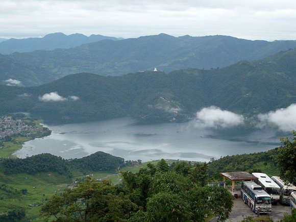 Pokhara - Sarangkot'tan Phewa Gölü