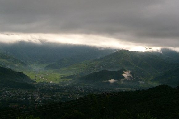 Pokhara - Sarangkot'tan görünmeyen Annapurna Dağları :)