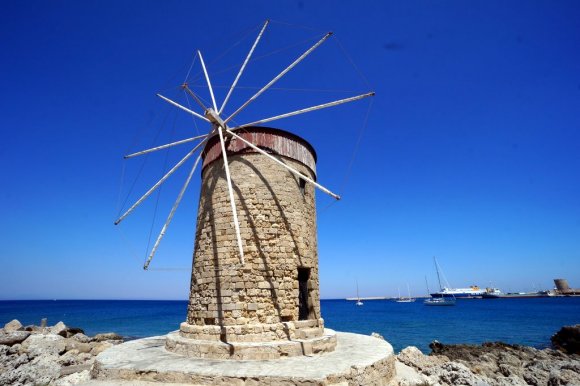 Yel Değirmeni, Rodos.