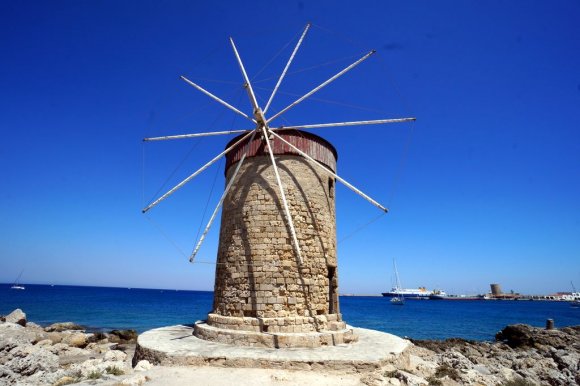 Yel Değirmeni, Rodos.