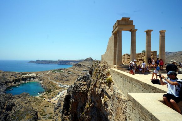 Lindos Akropolis, Rodos Adası.