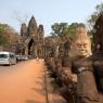 Güney Kapısı, Angkor Thom, Angkor Arkeoloji Parkı.