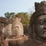 Güney Kapısı, Angkor Thom, Angkor Arkeoloji Parkı.