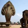 Angkor Wat girişi, Angkor Arkeoloji Parkı.