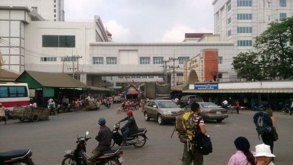 Tayland Kamboçya Sınırı.