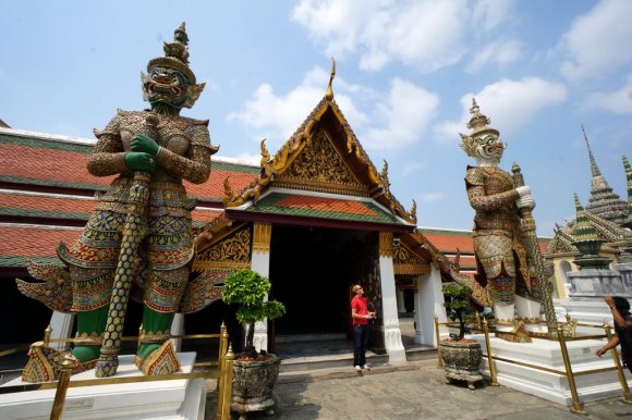 Büyük Saray (Grand Palace), Bangkok.