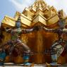 Wat Phra Kaew, Büyük Saray (Grand Palace), Bangkok.