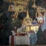 Duvar Resimleri, Wat Phra Kaew, Büyük Saray (Grand Palace), Bangkok.