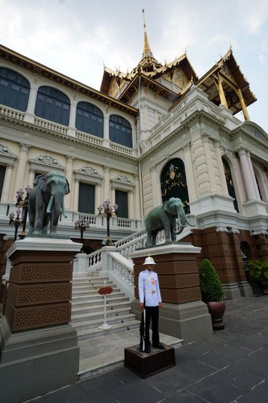 Büyük Saray (Grand Palace), Bangkok.
