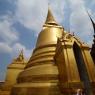 Phra Si Rattana Chedi, Wat Phra Kaew, Büyük Saray (Grand Palace), Bangkok.