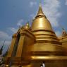 Phra Si Rattana Chedi, Wat Phra Kaew, Büyük Saray (Grand Palace), Bangkok.