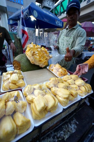 Jackfruit meyvacısı